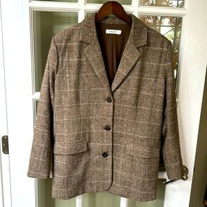 Super stylish herringbone blazer